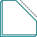 Bevel cutting icon