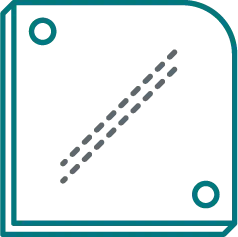 Metal cutting icon